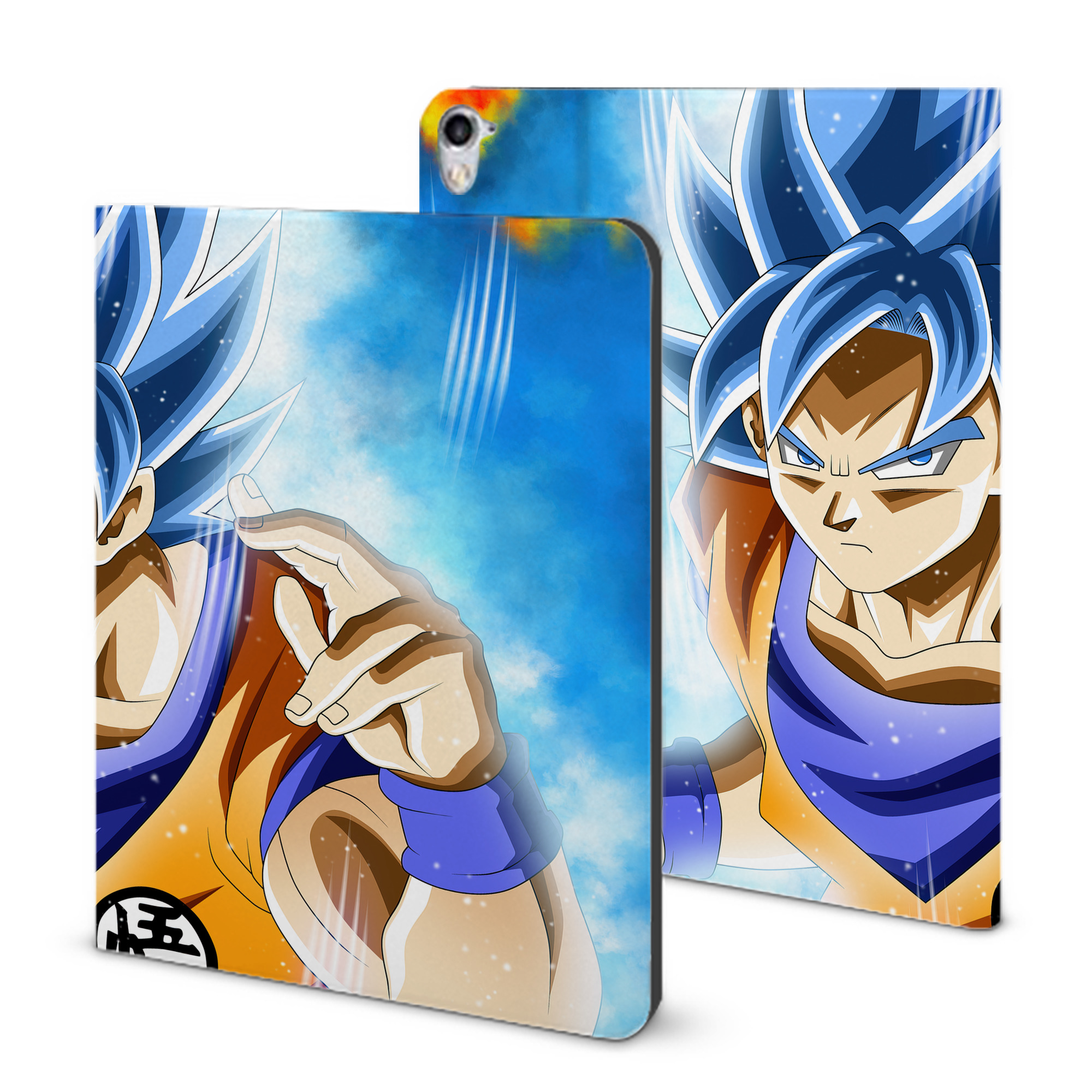 （画像用） ドラゴンボール DRAGON BALL IPad ケース ブック型 PUレザー TPU 耐衝撃 軽量 薄型 ペン収納なし 全面保護 IPad 各モデル対応